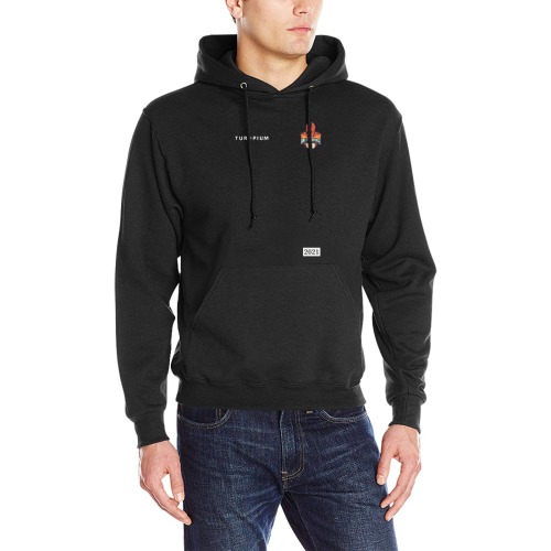medium hoodie + sweater front Oceanus Hoodie Sweatshirt (Model H03)
