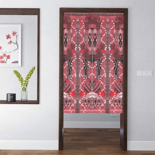 africa 4 Door Curtain Tapestry
