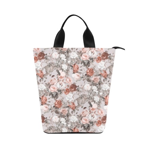 Blossom Nylon Lunch Tote Bag (Model 1670)