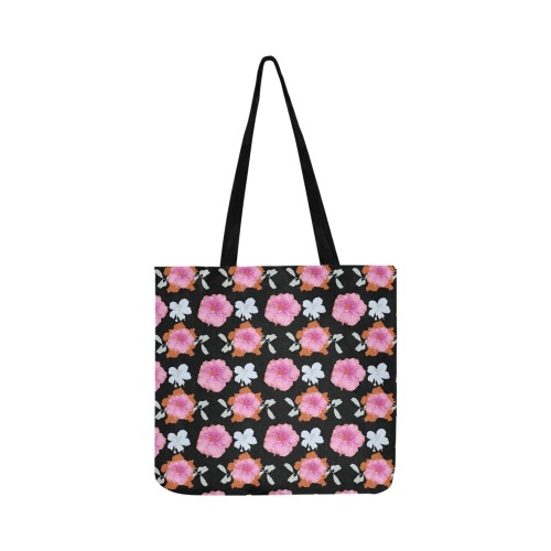 pink hibiscus Reusable Shopping Bag Model 1660 (Two sides)