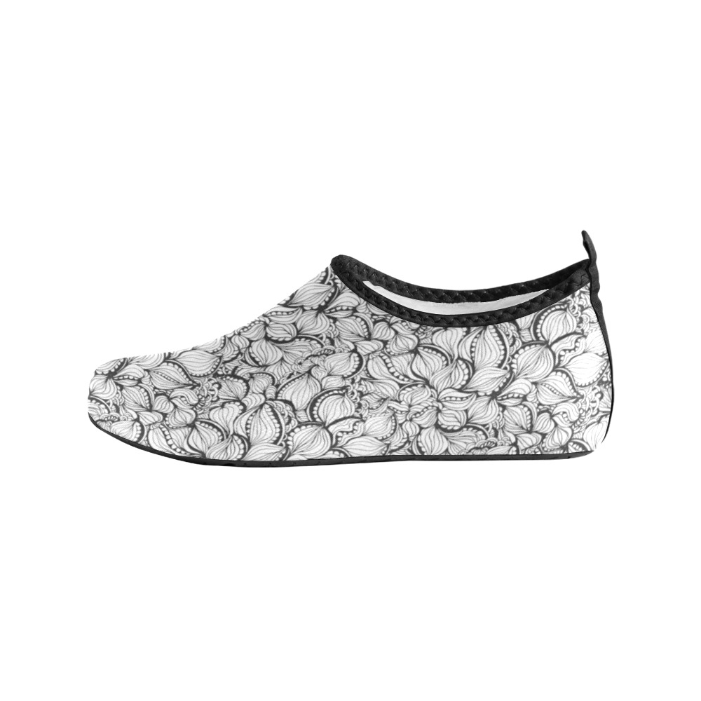 Pussy Willow Pods Women's Slip-On Water Shoes (Model 056)