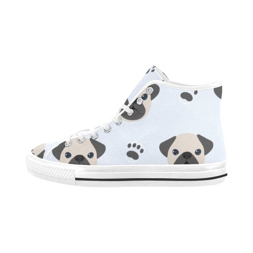 Pugs and Paws Vancouver H Women's Canvas Shoes (1013-1)