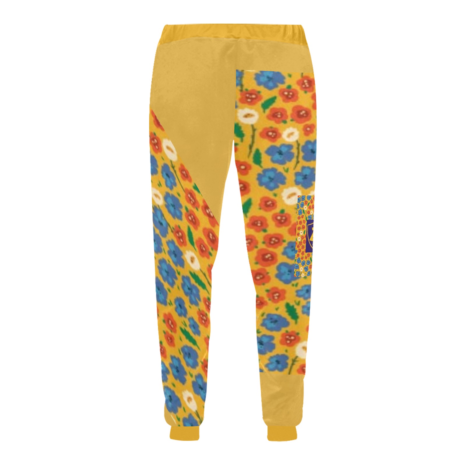 DIONIO Clothing - Women's Sweatpants ( Flower 4 Badge Multi-Color )) Unisex All Over Print Sweatpants (Model L11)