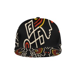 Miro version of Two Faces All Over Print Snapback Hat