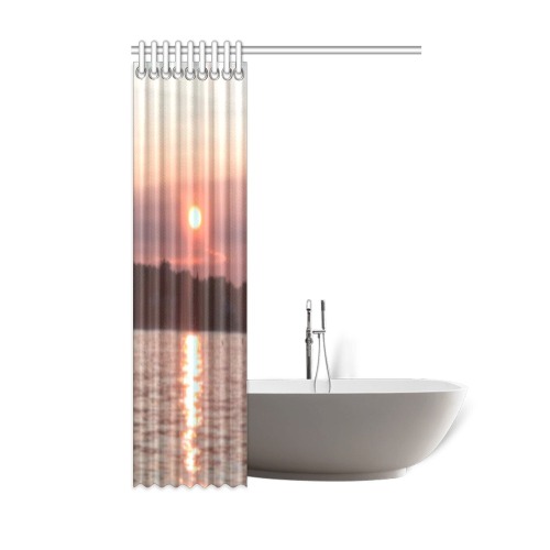 Glazed Sunset Collection Shower Curtain 48"x72"