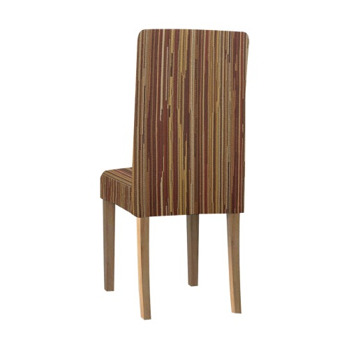 Brown Stripe Chair Cover (Pack of 6)