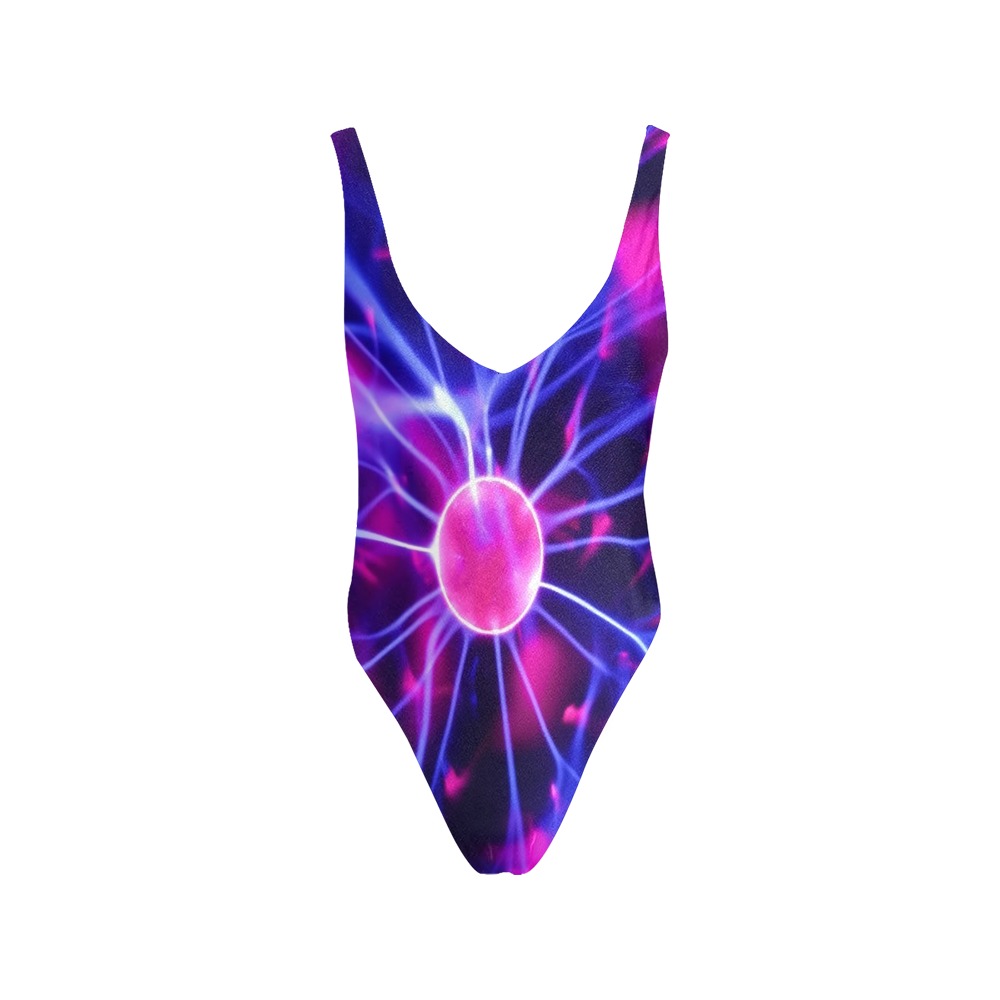 Electric Sexy Low Back One-Piece Swimsuit (Model S09)