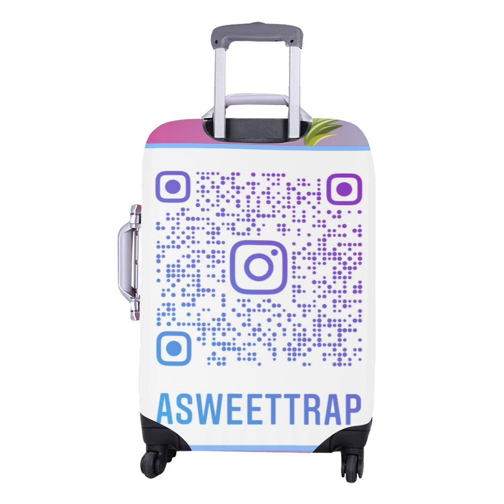 A sweet trap Luggage Cover/Medium 22"-25"