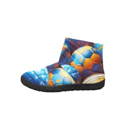 OIG3 (1) Football Women's Cotton-Padded Shoes (Model 19291)