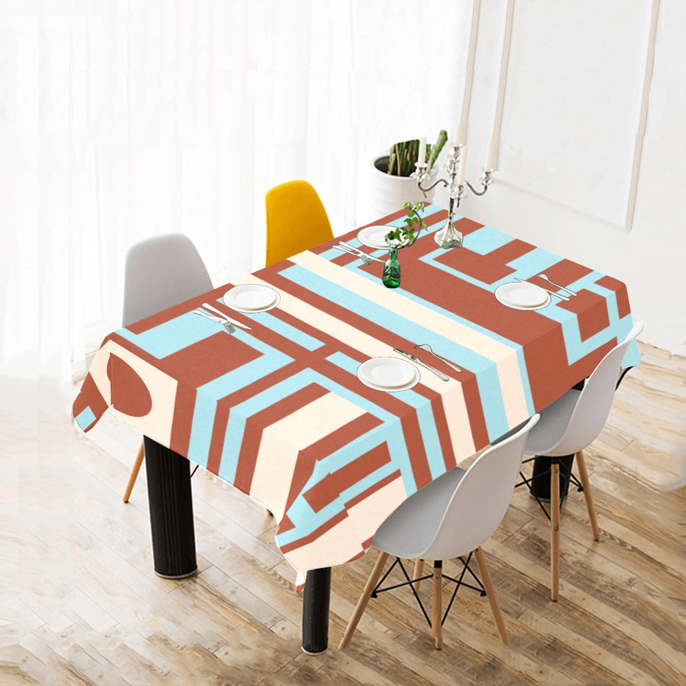 Model 1 Cotton Linen Tablecloth 52"x 70"