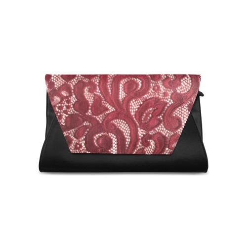 Red Lace  Momma Clutch Bag (Model 1630)