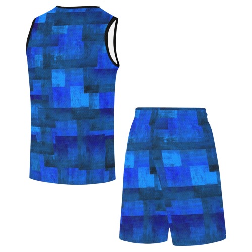 pixels2 night All Over Print Basketball Uniform