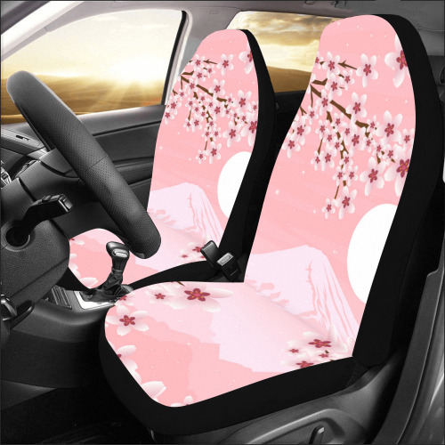 Winter Blossom Car Seat Covers (Set of 2)
