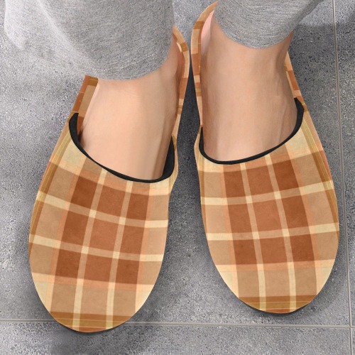 Shades Of Orange Plaid