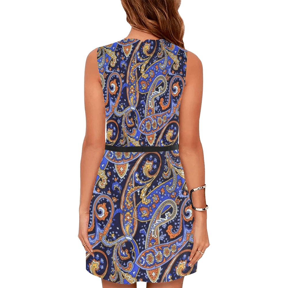 DIONIO Clothing - Women's EOS Sleeveless Dress (Multi-color) Eos Women's Sleeveless Dress (Model D01)