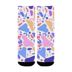 Terrazo, Confetti Kid Socks Kids' Custom Socks
