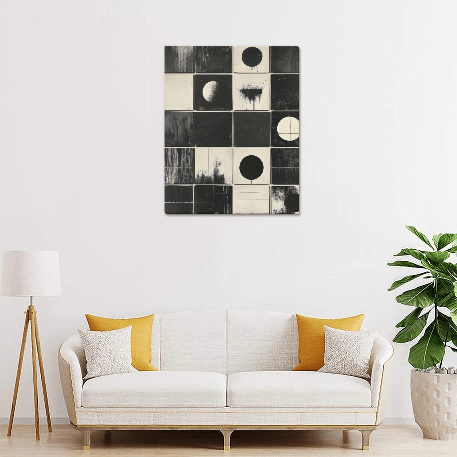 Cubic Spheres 4 Upgraded Canvas Print 16"x20"