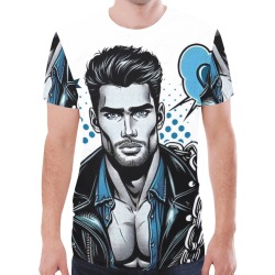 Bad Boy 2 by Fetishworld New All Over Print T-shirt for Men (Model T45)