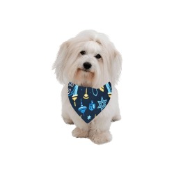 Hanukkah Pet Bandana Pet Dog Bandana/Large Size