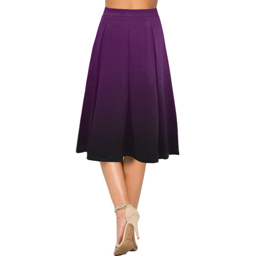PENDENZA Mnemosyne Women's Crepe Skirt (Model D16)