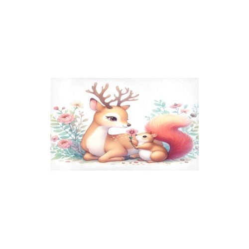 Storybook Woodland Babies Deer And Chipmunk