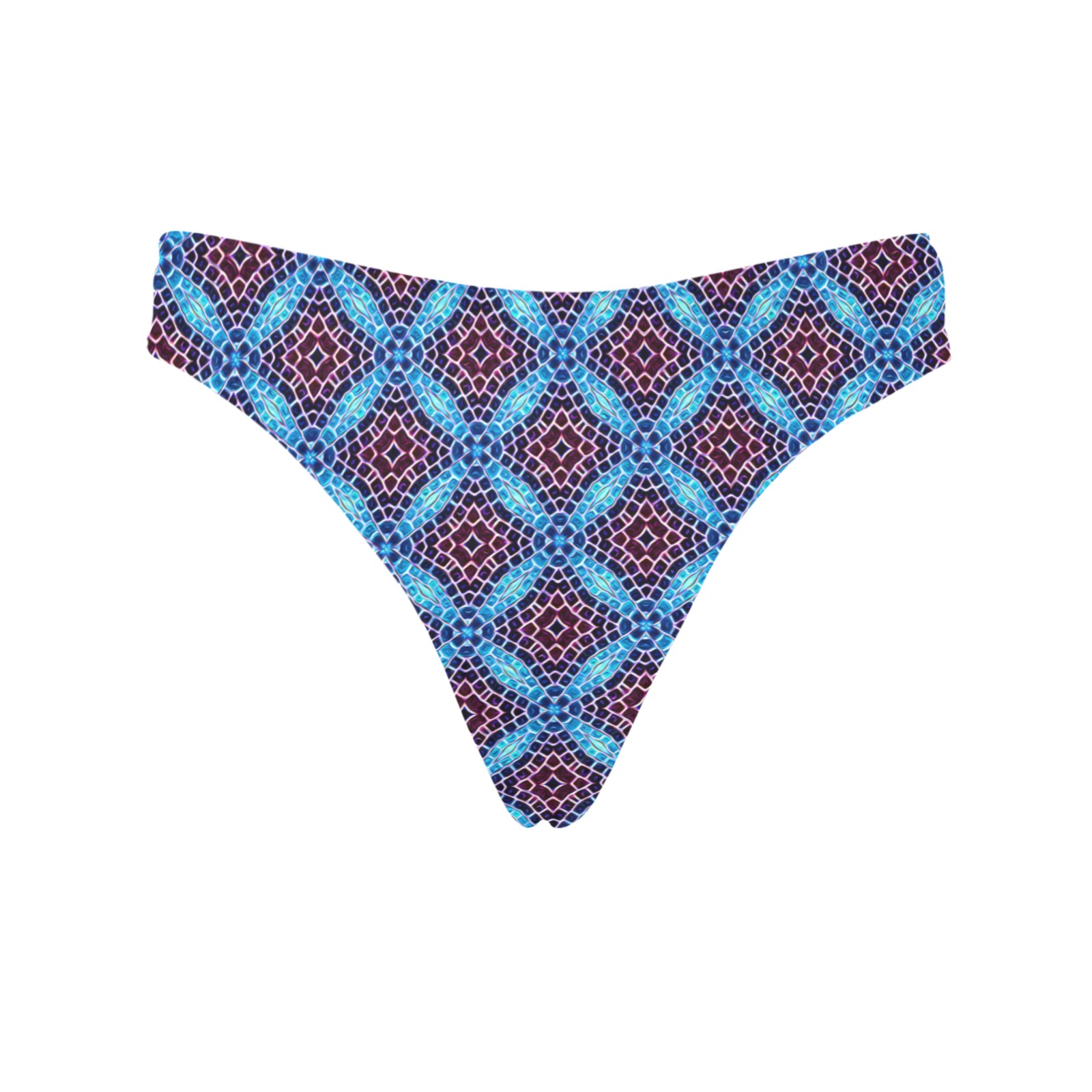 Gothic Women's All Over Print Thongs (Model L30)