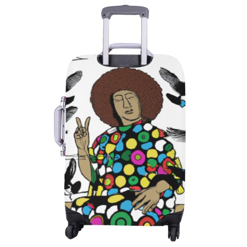 Peace Luggage Cover/Large 26"-28"