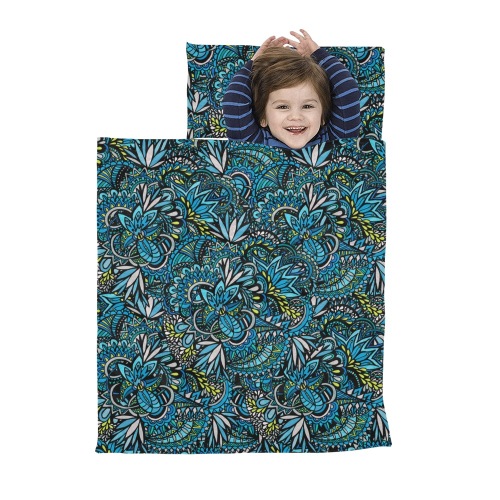 Cerulean Swirls Kids' Sleeping Bag