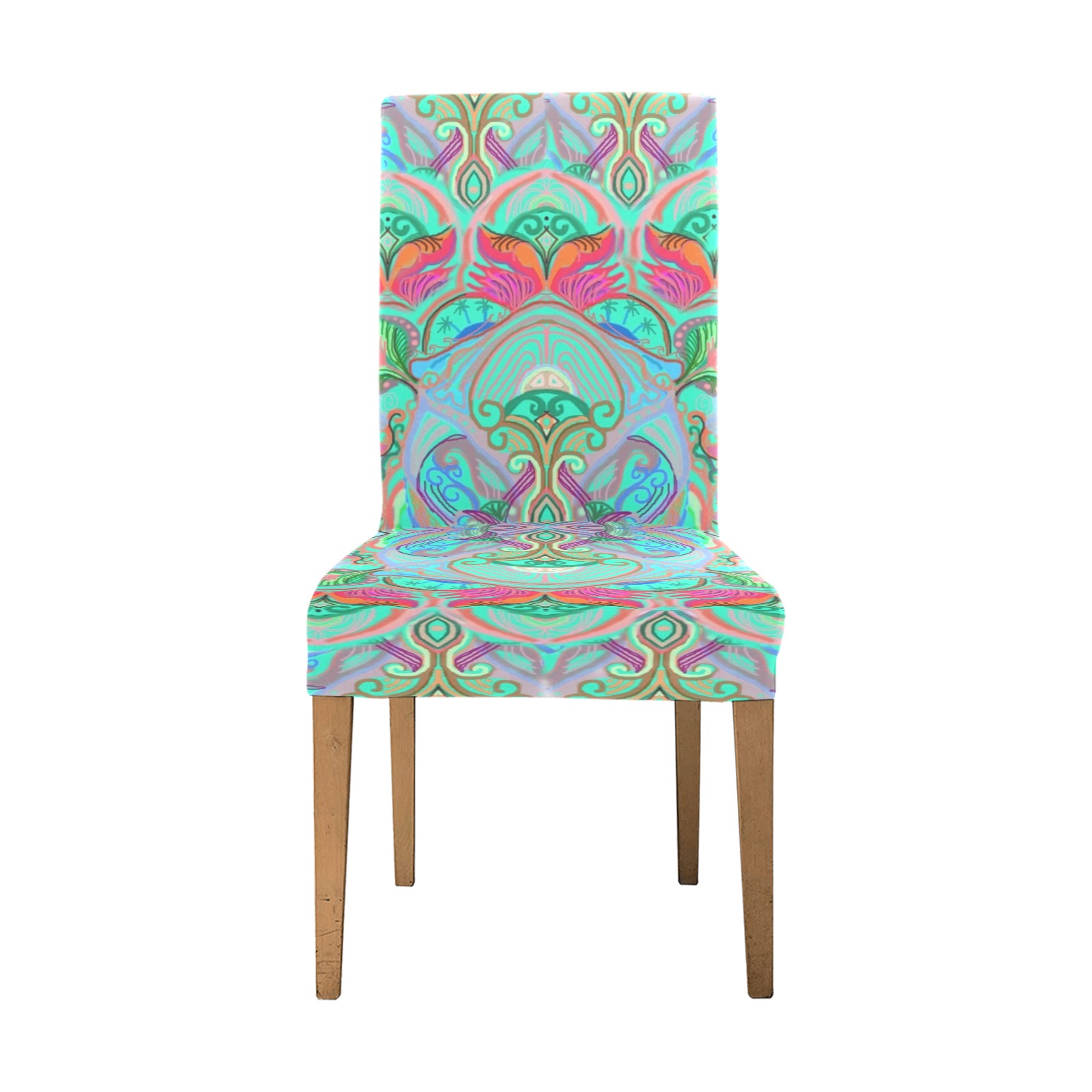 chinese variation 4 Removable Dining Chair Cover