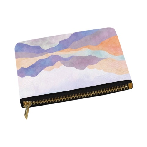 Modern landscape colorful mountains_23A Carry-All Pouch 12.5''x8.5''