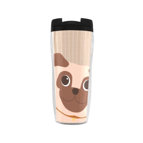Pug Face Reusable Coffee Cup (11.8oz)