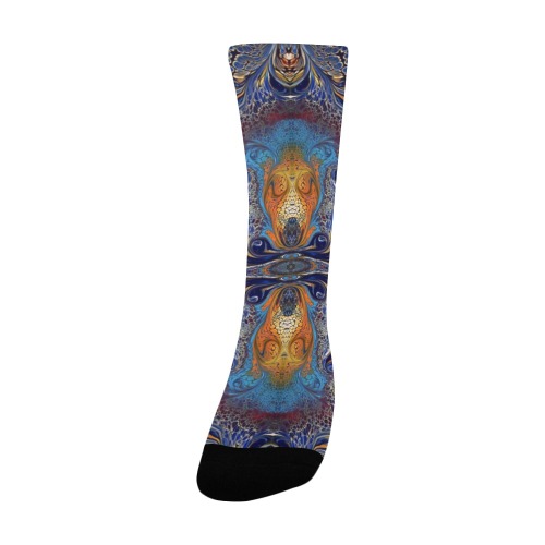 liquid universe 1a Women's Custom Socks