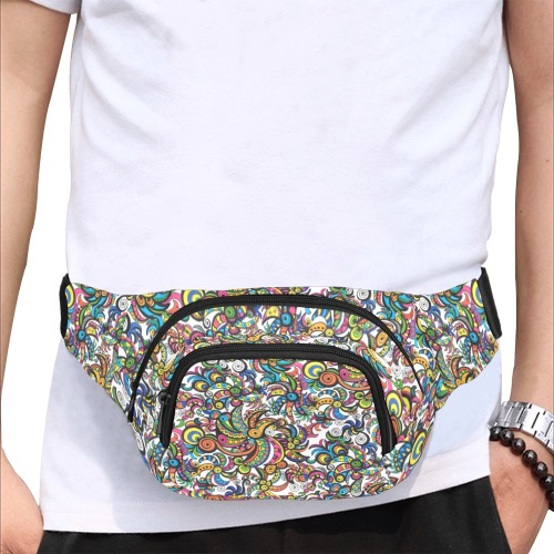 Apocalyptic Parrots Fanny Pack/Small (Model 1677)