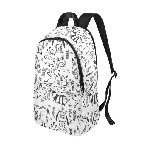 mostrino bianco Fabric Backpack for Adult (Model 1659)