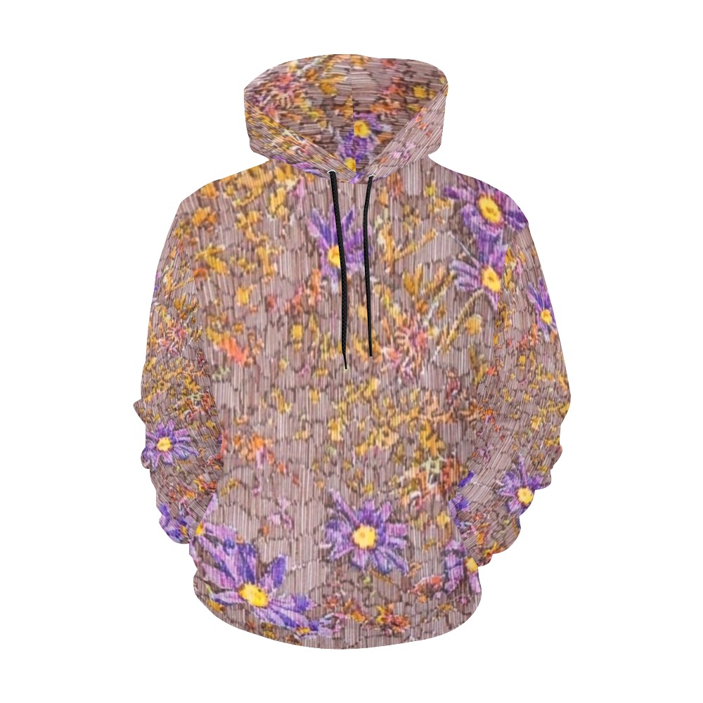 bb tyyrt All Over Print Hoodie for Women (USA Size) (Model H13)