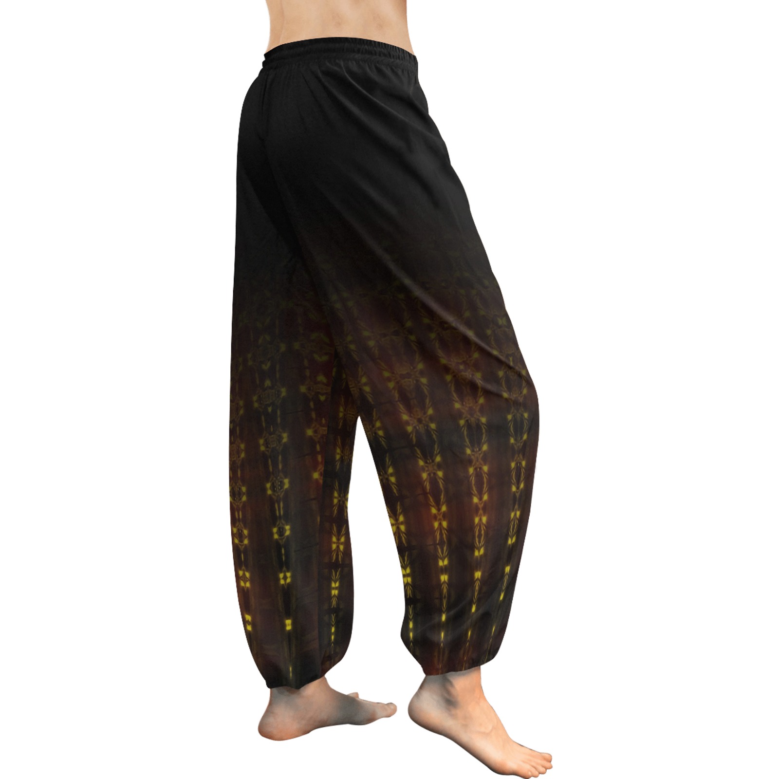 Glint Women's All Over Print Harem Pants (Model L18)