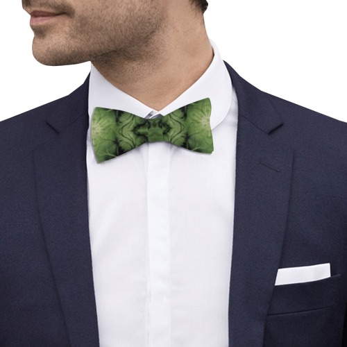 Nidhi decembre 2014-pattern 7-44x55 inches-green 2 Custom Bow Tie