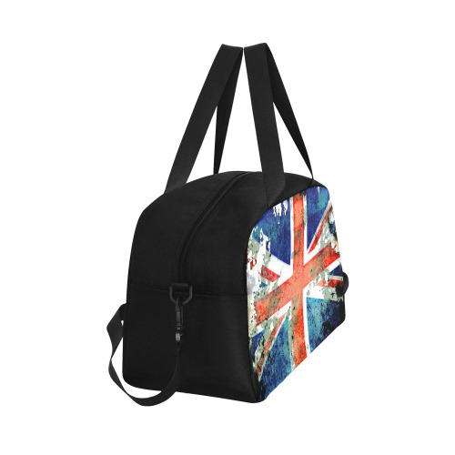 Extreme Grunge Union Jack Flag Fitness Handbag (Model 1671)