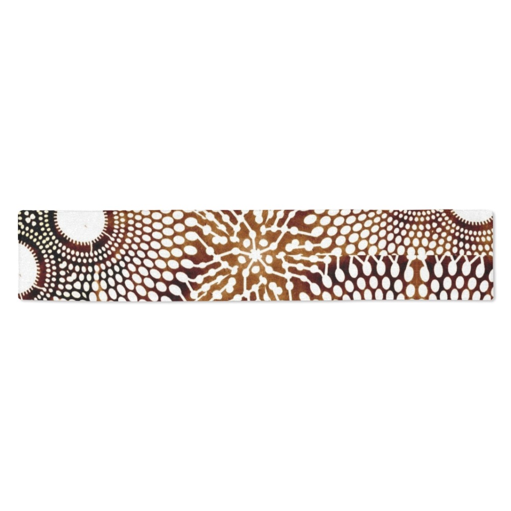 AFRICAN PRINT PATTERN 4 Table Runner 14x72 inch