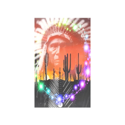 Native American Ghost Dance Art Print 19‘’x28‘’