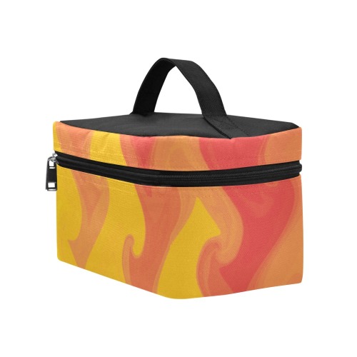 twin_flame Cosmetic Bag/Large (Model 1658)
