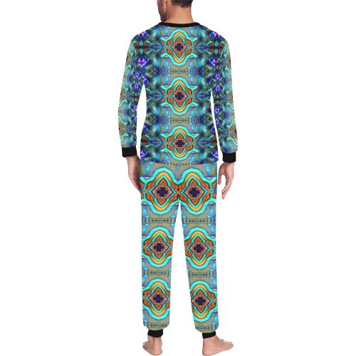 2022 Men's All Over Print Pajama Set