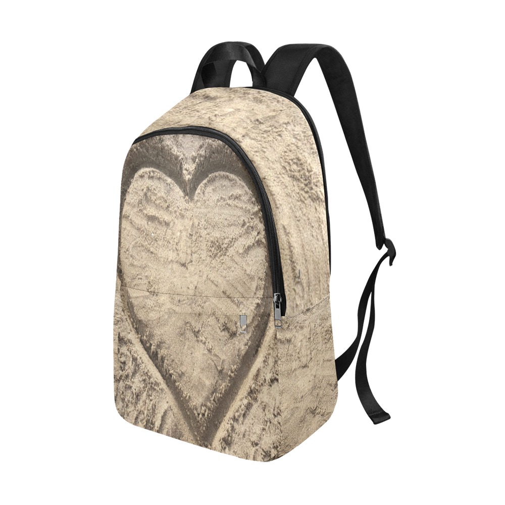 Love in the Sand Collection Fabric Backpack for Adult (Model 1659)