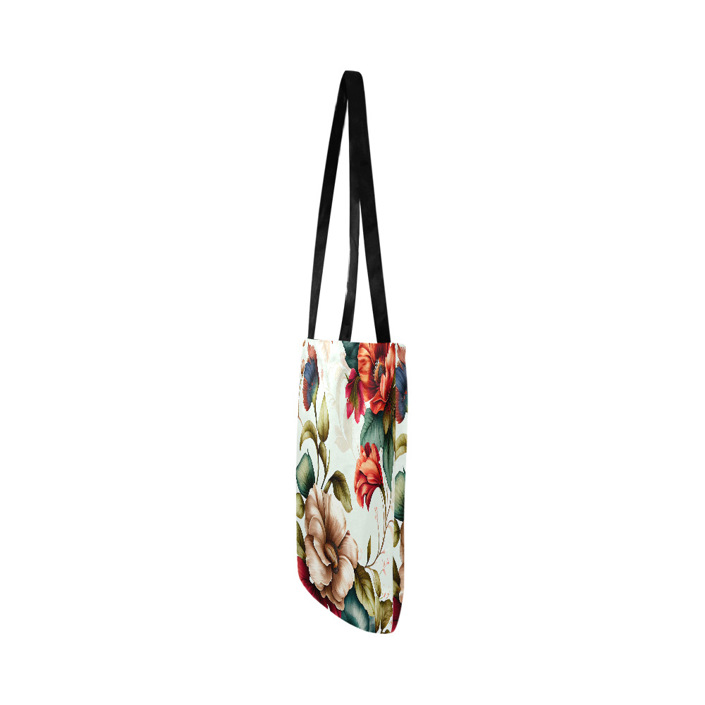 flowers botanic art (4) bag Reusable Shopping Bag Model 1660 (Two sides)