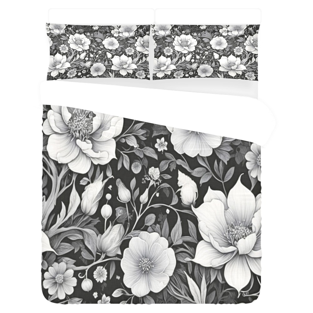 Fabulous Florals 39 3-Piece Bedding Set