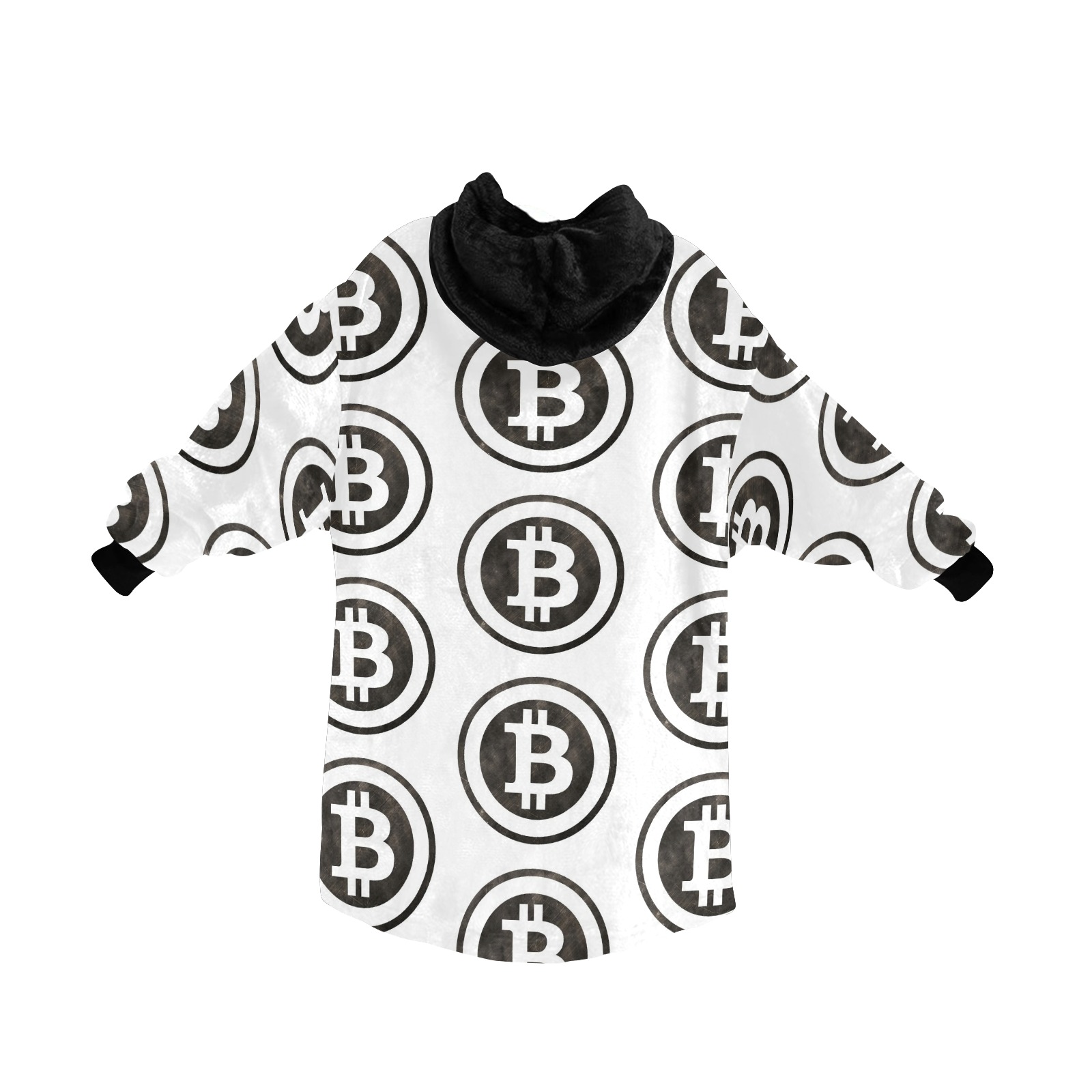 bitcoin-1813545_960_720 Blanket Hoodie for Men
