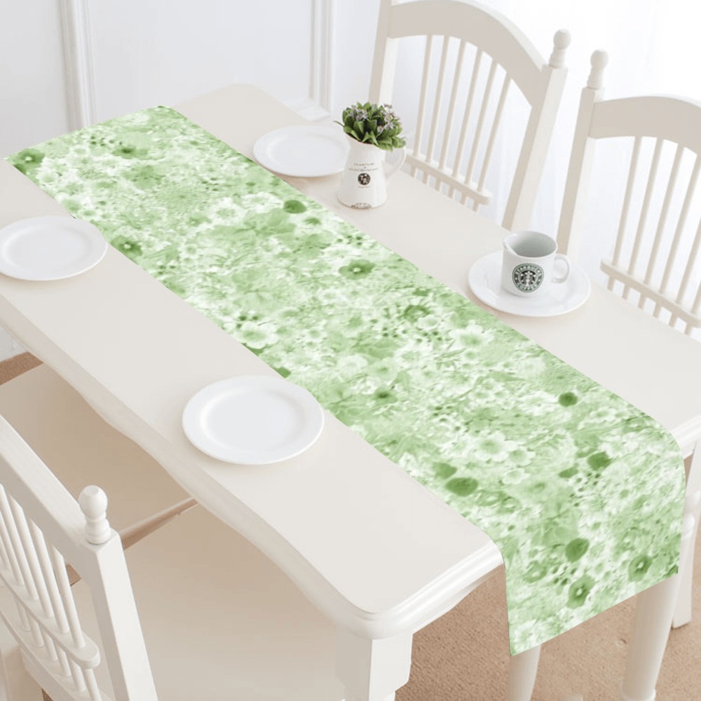 floral frise12 Thickiy Ronior Table Runner 14"x 72"