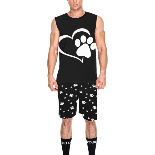 Puppy Style by Fetishworld All Over Print Basketball Uniform