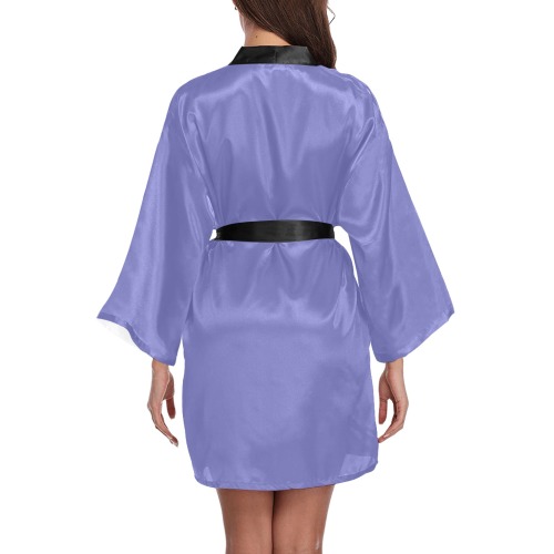 Very Peri Long Sleeve Kimono Robe