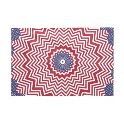 American Flag Contemporary Garden Flag 70"x47"